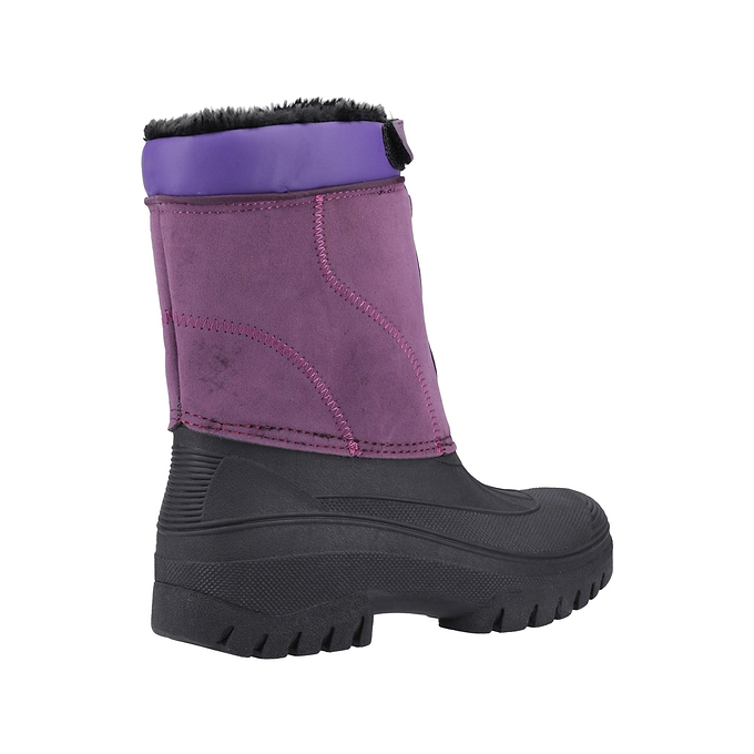 Cotswold Venture Unisex Waterproof Winter Boot - Purple