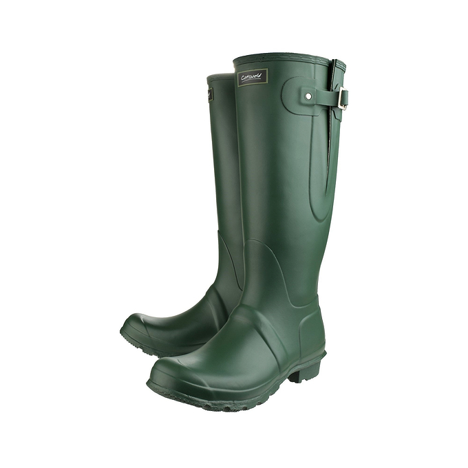 Cotswold Windsor Tall Mens Wellington Boot - Green