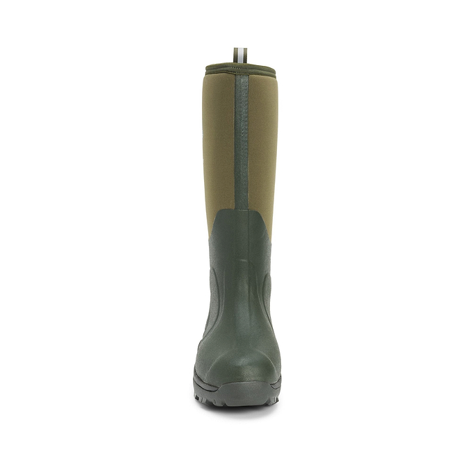 Muck Boots Arctic Sport Pull On Unisex Wellington Boots - Moss/Moss