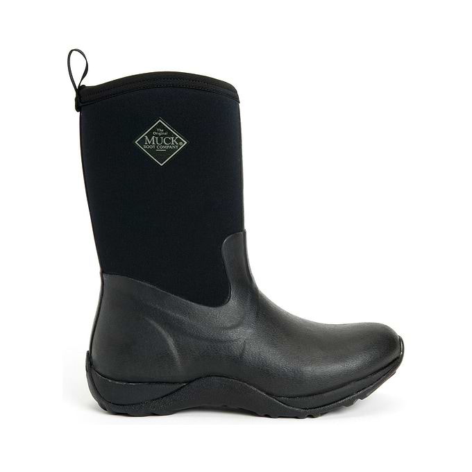 Muck Boots Arctic Weekend Pull On Womens Wellington - Black