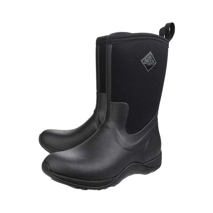 Muck Boots Arctic Weekend Pull On Womens Wellington - Black