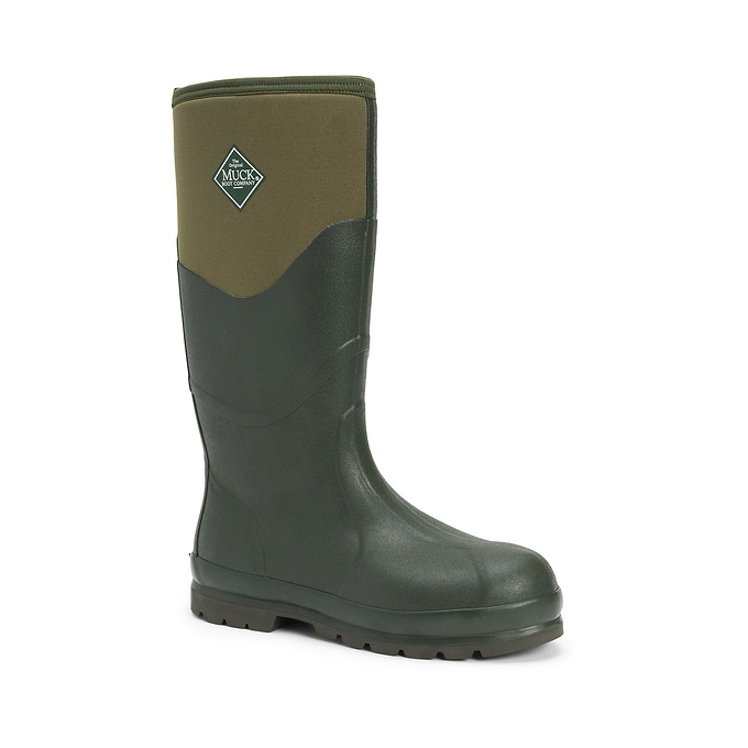 Muck Boots Chore 2K All Purpose Field Unisex Wellingtons - Moss