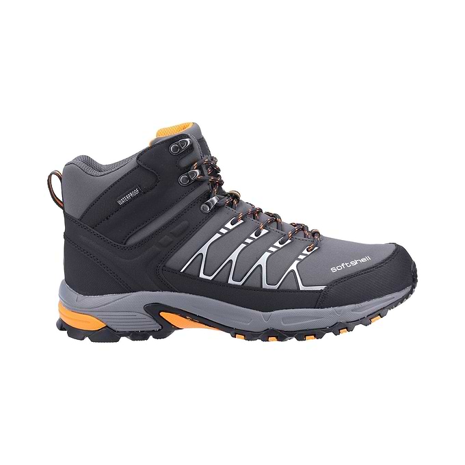 Cotswold Abbeydale Mens Mid Hiker - Grey/Orange
