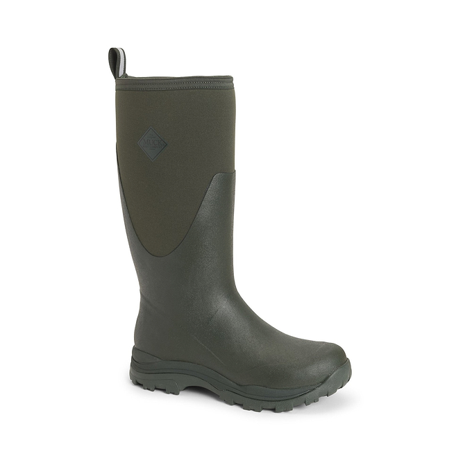 Muck Boots Outpost Tall Mens Wellington - Moss