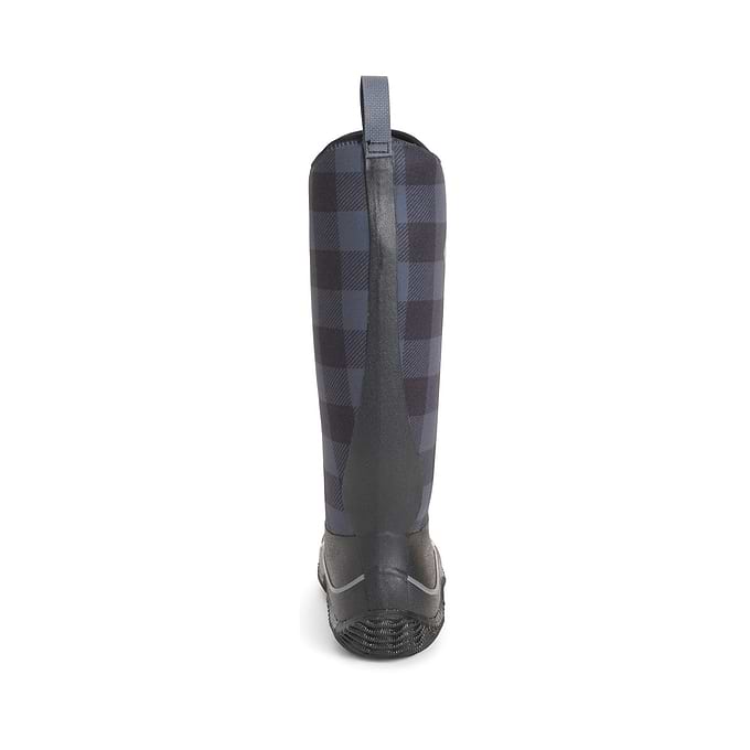 Muck Boots Hale Womens Wellington - Black/Grey Plaid