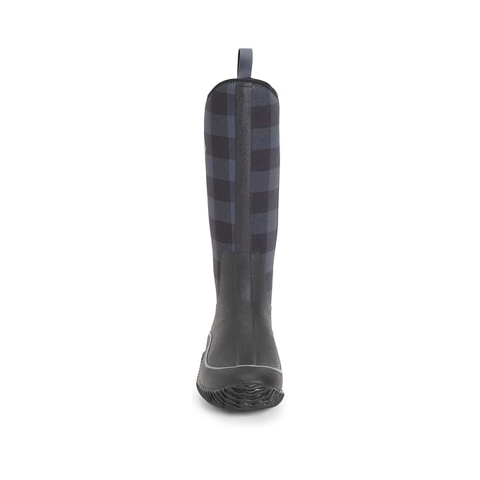 Muck Boots Hale Womens Wellington - Black/Grey Plaid