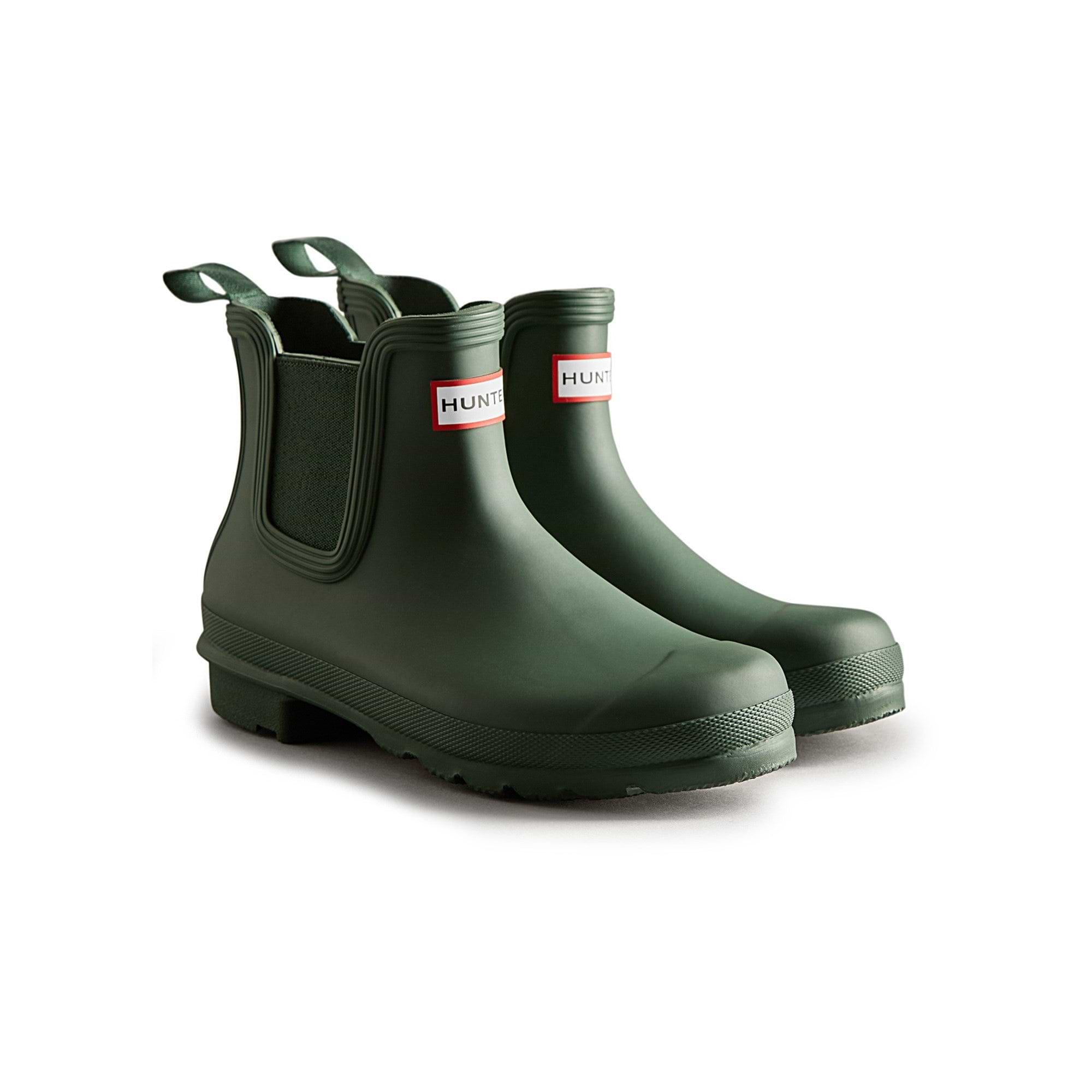 Hunter Original Womens Chelsea Boots - Hunter Green – TOG24