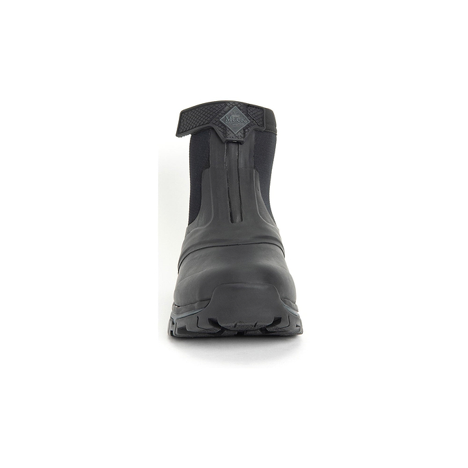 Muck Boots Apex Mid Zip Mens Wellingtons - Black/Dark Shadow