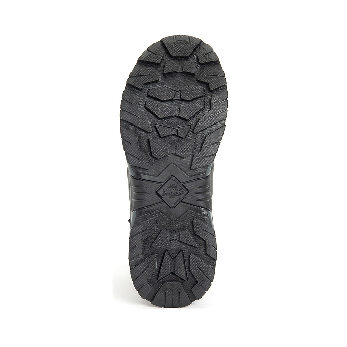 Muck Boots Apex Mid Zip Mens Wellingtons - Black/Dark Shadow