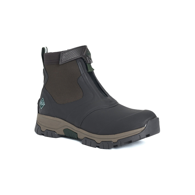 Muck Boots Apex Mid Zip Mens Wellingtons - Dark Brown