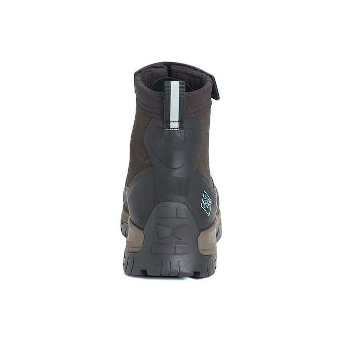 Muck Boots Apex Mid Zip Mens Wellingtons - Dark Brown