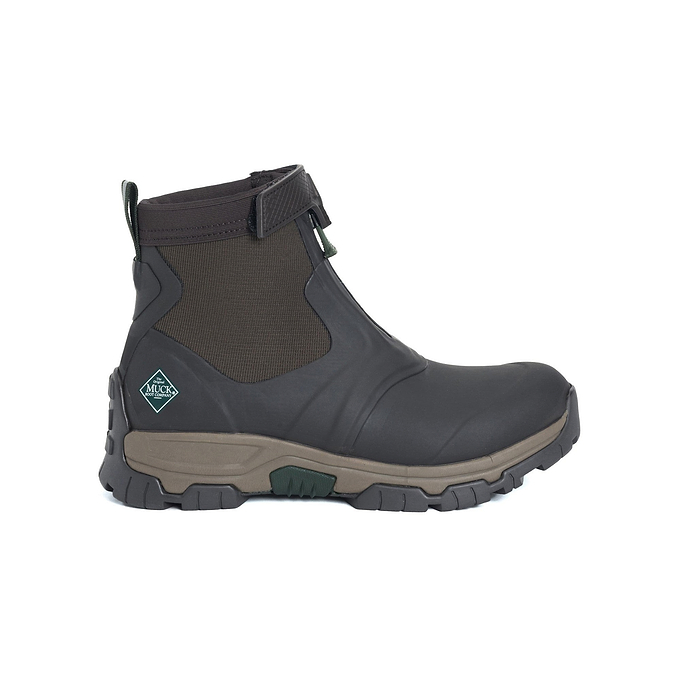 Muck Boots Apex Mid Zip Mens Wellingtons - Dark Brown