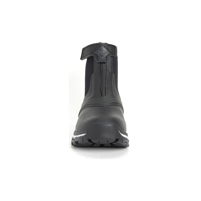 Muck Boots Apex Mid Zip Womens Wellington - Black/White