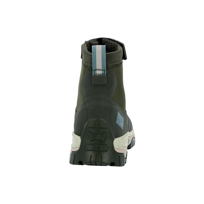Muck Boots Apex Mid Zip Womens Wellington - Moss