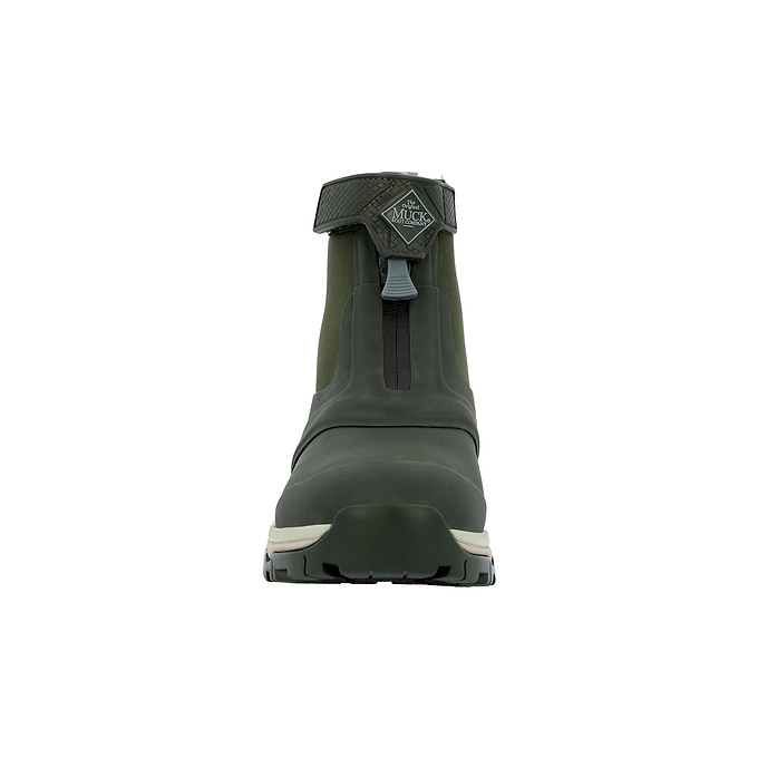 Muck Boots Apex Mid Zip Womens Wellington - Moss