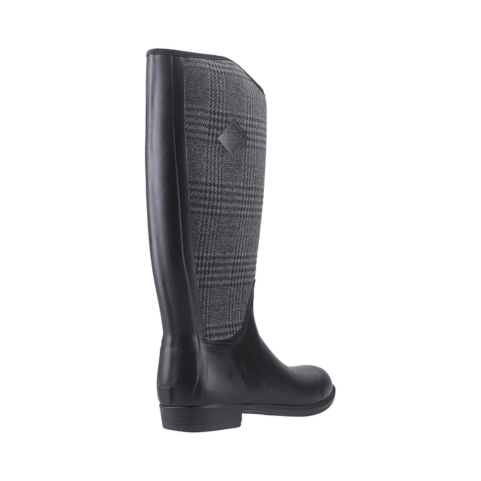 Muck Boots Derby Tall Womens - Black/Plaid