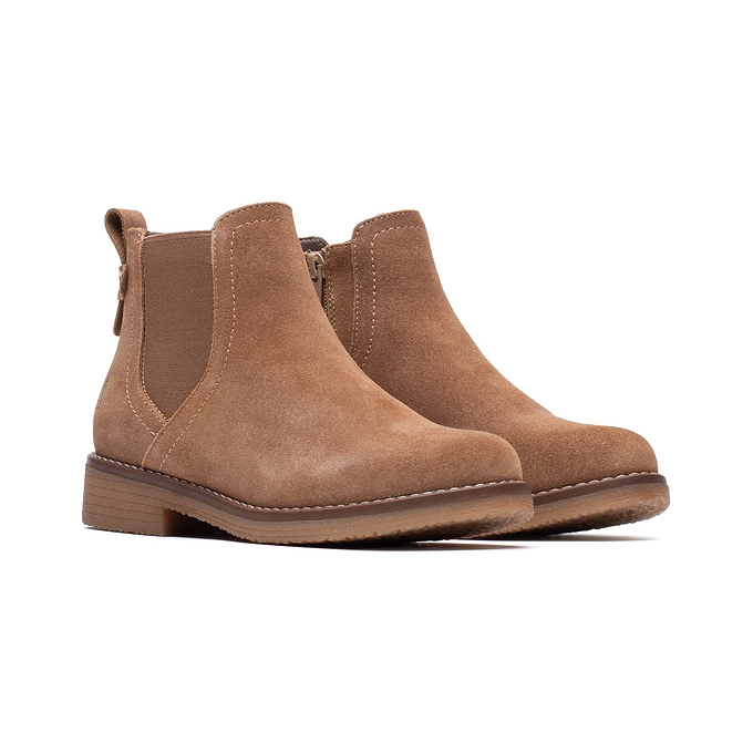 Hush Puppies Maddy Womens Ankle Boots - Light Tan