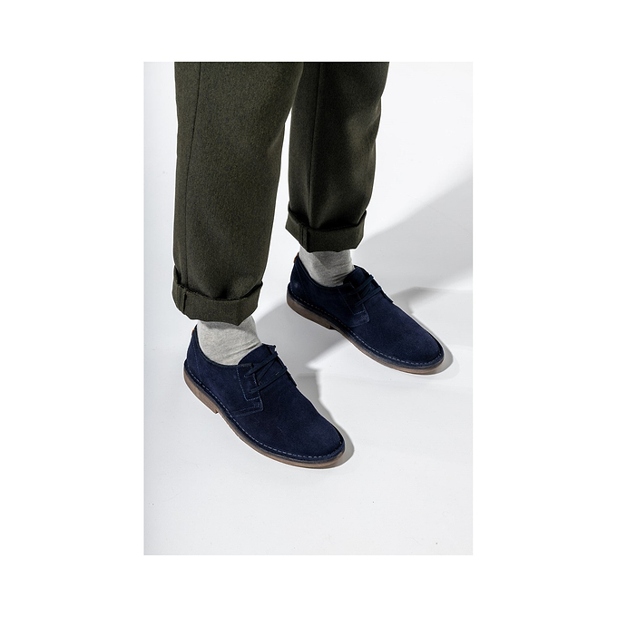 Hush Puppies Scout Mens Shoe - Navy