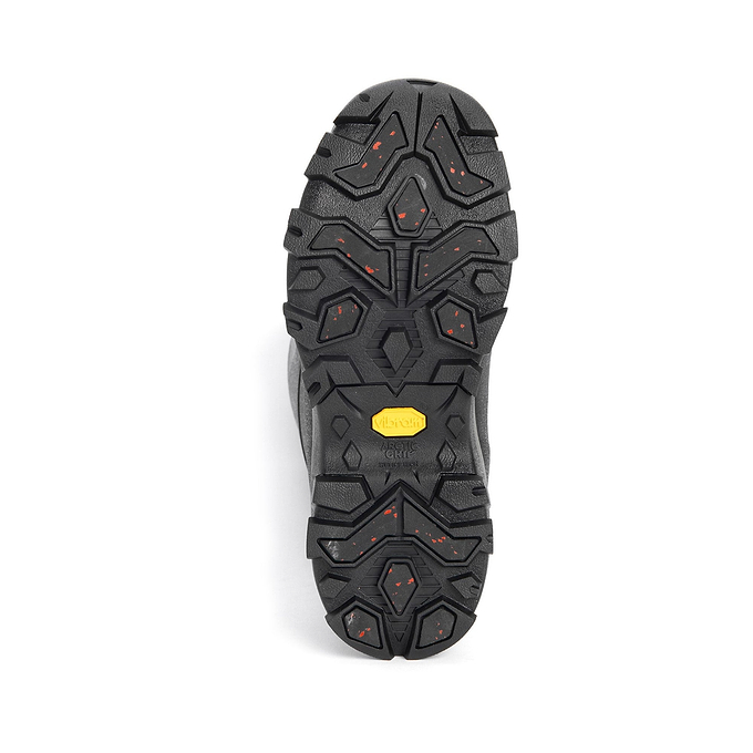 Muck Boots Arctic Ice Tall Womens Wellingtons - Black/Grey Geometric