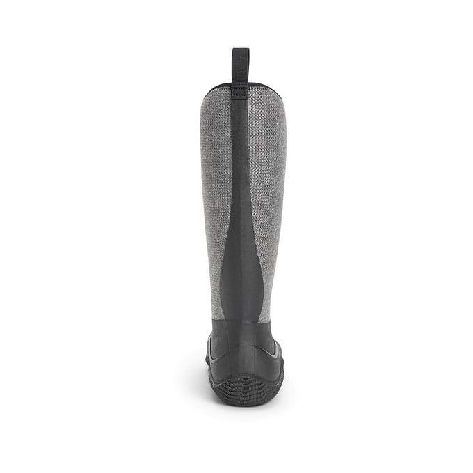 Muck Boots Hale Womens Wellington - Black/Fuzzy Herringbone