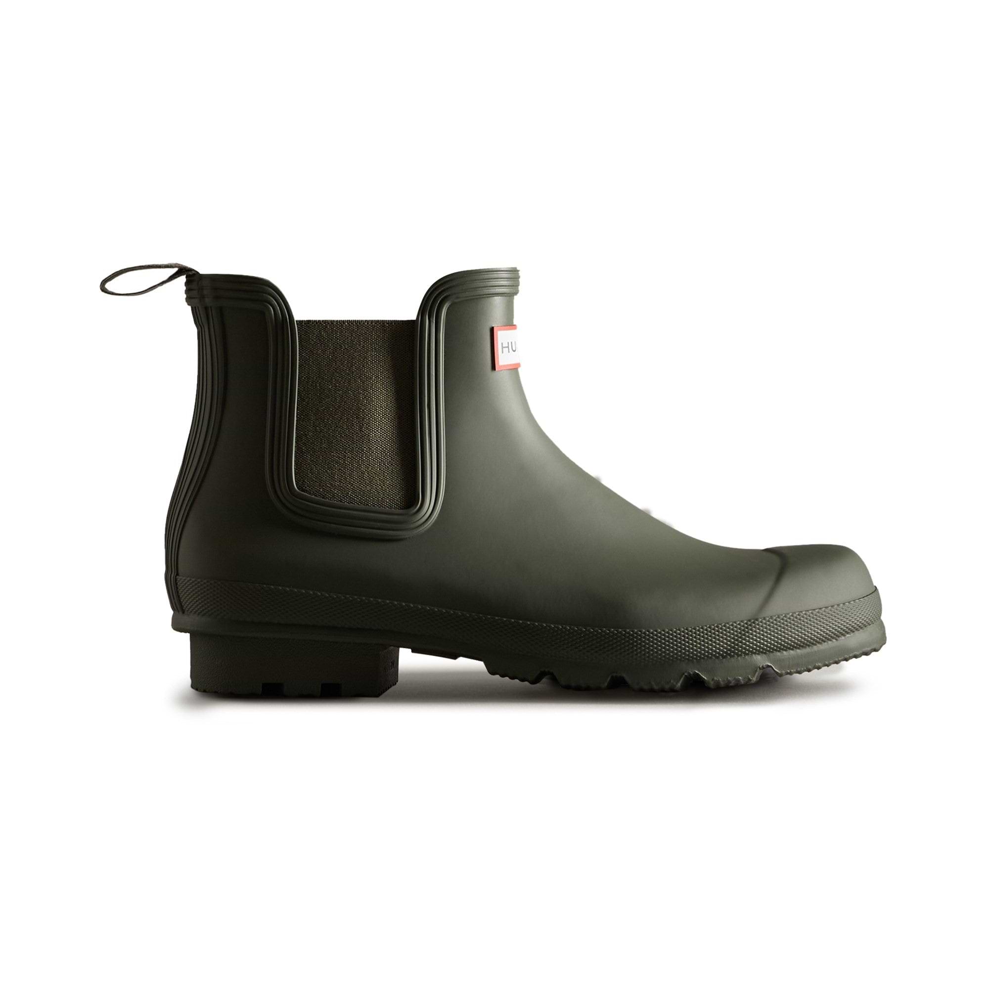 Hunter Original Chelsea Mens Boot - Dark Olive – TOG24