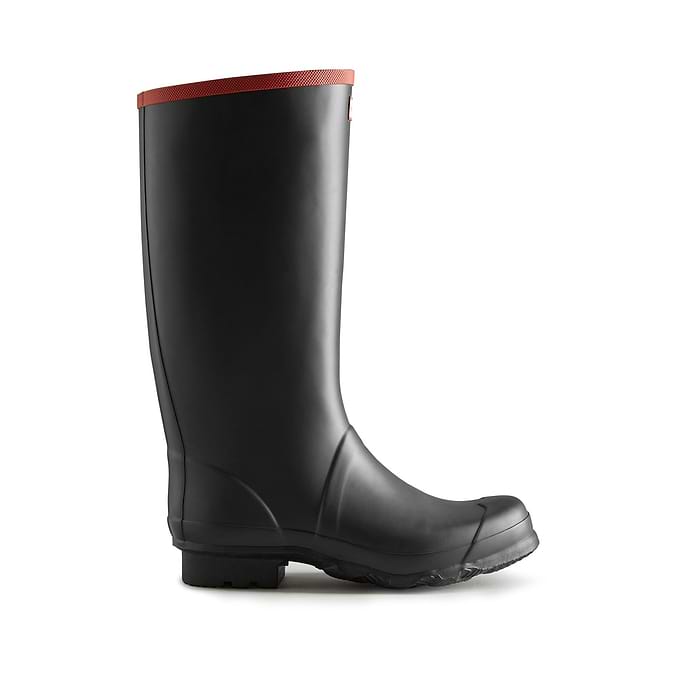 Hunter Argyll Full Knee Unisex Wellington - Black