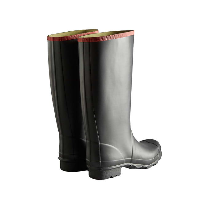 Hunter Argyll Full Knee Unisex Wellington - Black