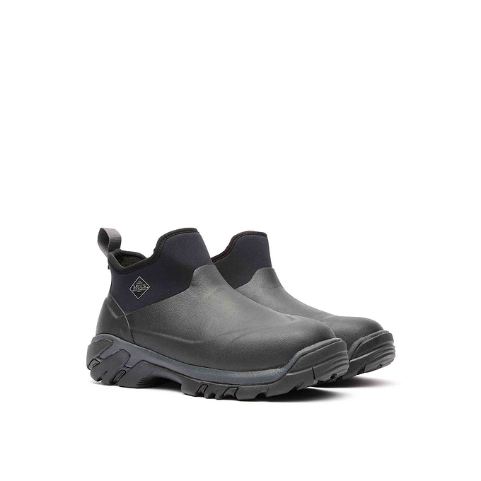 Muck Boots Woody Sport Mens Ankle Boot - Black/Dark Grey