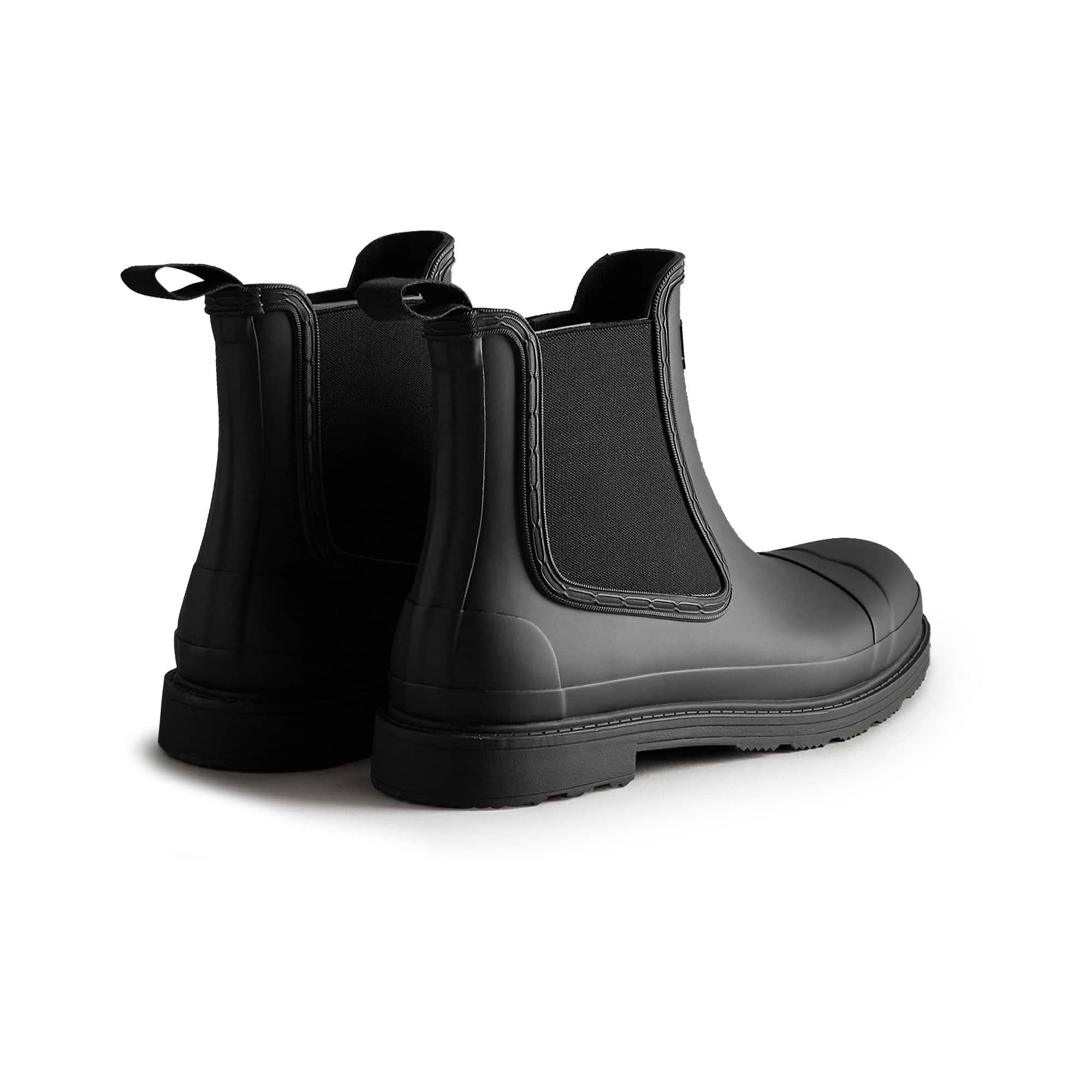 Hunter Commando Mens Chelsea Boots - Black – TOG24