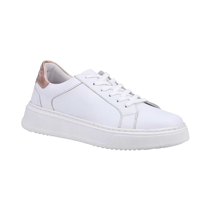 Hush Puppies Camille Lace Cupsole - White
