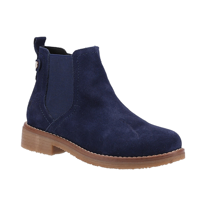 Hush Puppies Maddy Womens Wide Boots - Navy