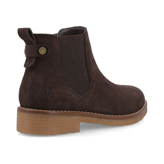 Hush Puppies Maddy Womens Wide Boots - Chocolate