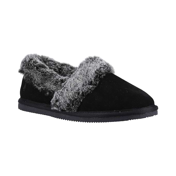 Hush Puppies Ariel Womens Slipper - Black