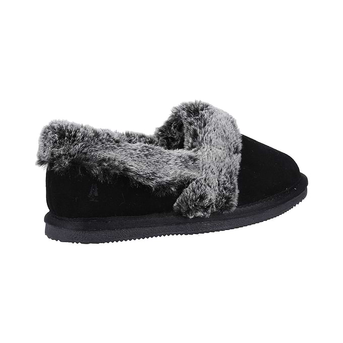 Hush Puppies Ariel Womens Slipper - Black