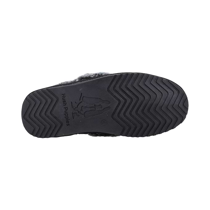 Hush Puppies Ariel Womens Slipper - Black