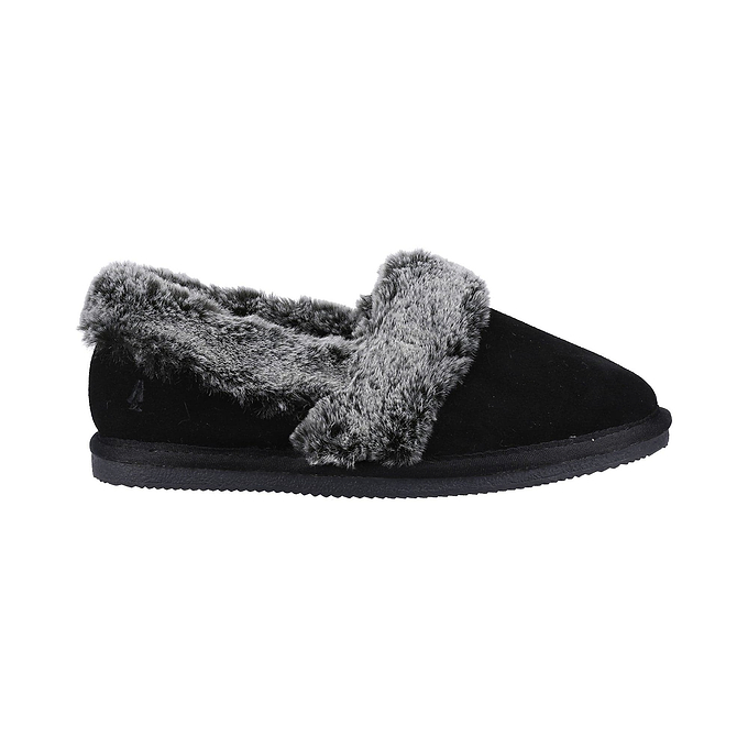 Hush Puppies Ariel Womens Slipper - Black