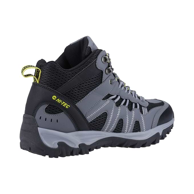 Hi-Tec Jaguar Mid Boots - Graphite/Black/Citron