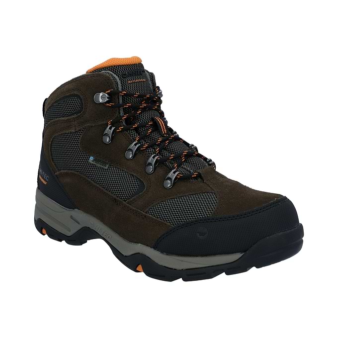 Hi-Tec Storm Wide Mens Boot - Dark Chocolate/Dark Taupe