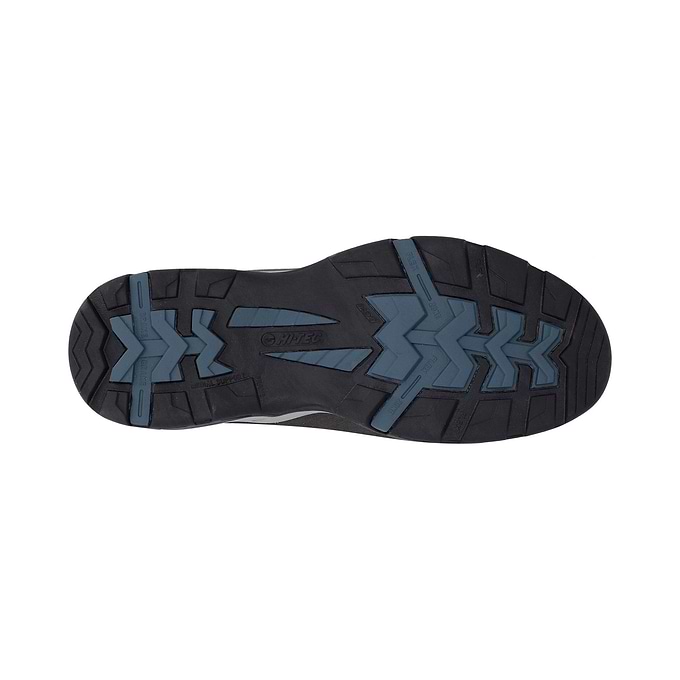 Hi-Tec Storm Wide Mens Boot - Charcoal/Grey/Majolica Blue