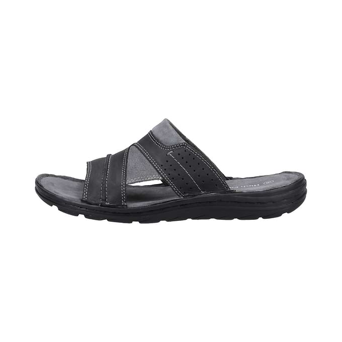 Hush Puppies Archer Mens Mule Sandal - Black