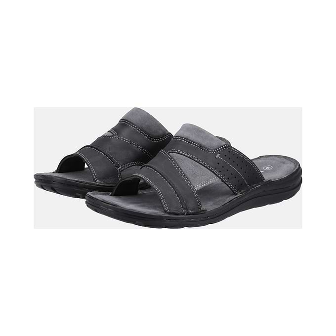 Hush Puppies Archer Mens Mule Sandal - Black