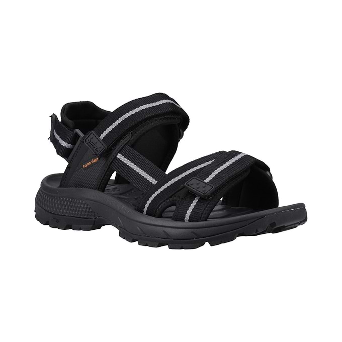 Hi-Tec Sierra Mens Sandal - Black/Grey/Orange