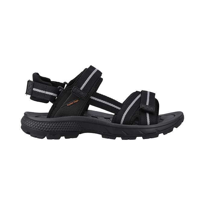 Hi-Tec Sierra Mens Sandal - Black/Grey/Orange