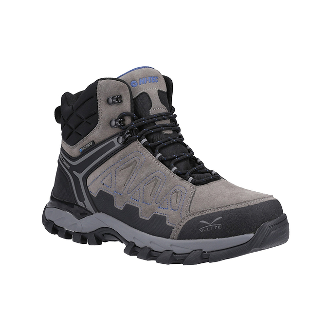 Hi-Tec V-Lite Explorer WP Womens Hiking Boots - Grey/Fuchsia
