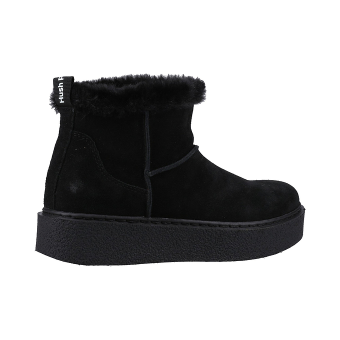 Hush Puppies Becca Ankle Boots Womens - Black