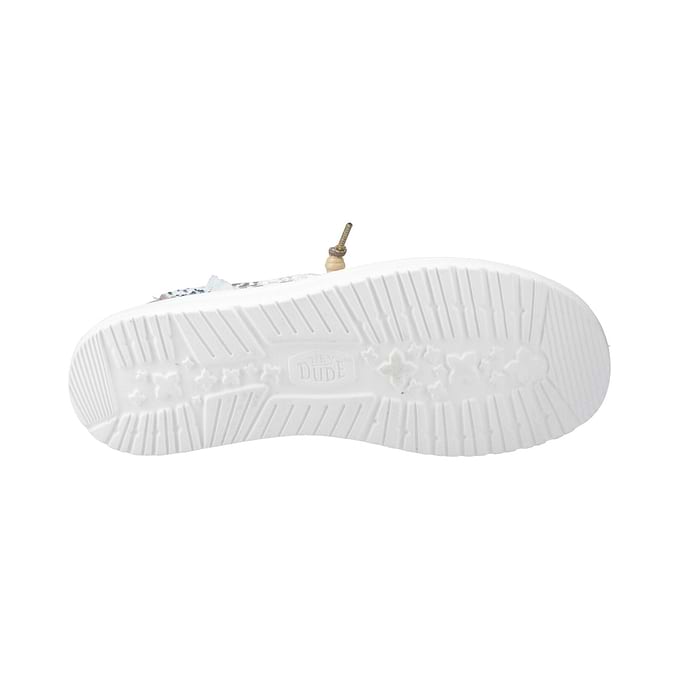 HEYDUDE Wendy Disco Cow Womens Shoes - Tan