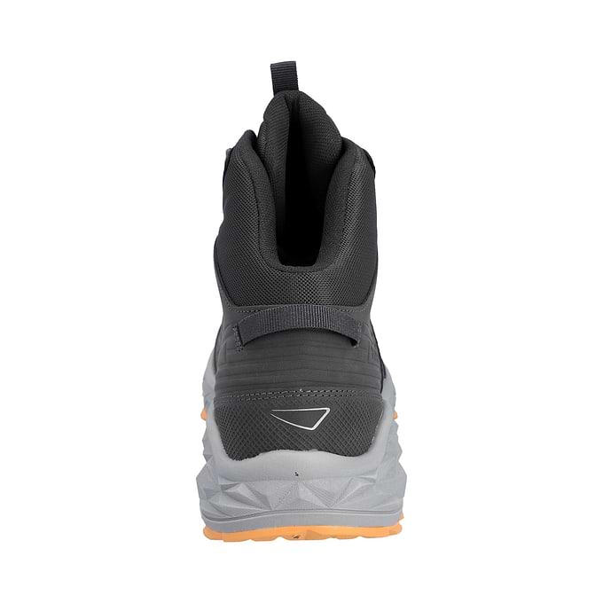 Hi-Tec Fuse Trek Mid Mens Hiking Boot - Steel/Charcoal/Bright Marigold