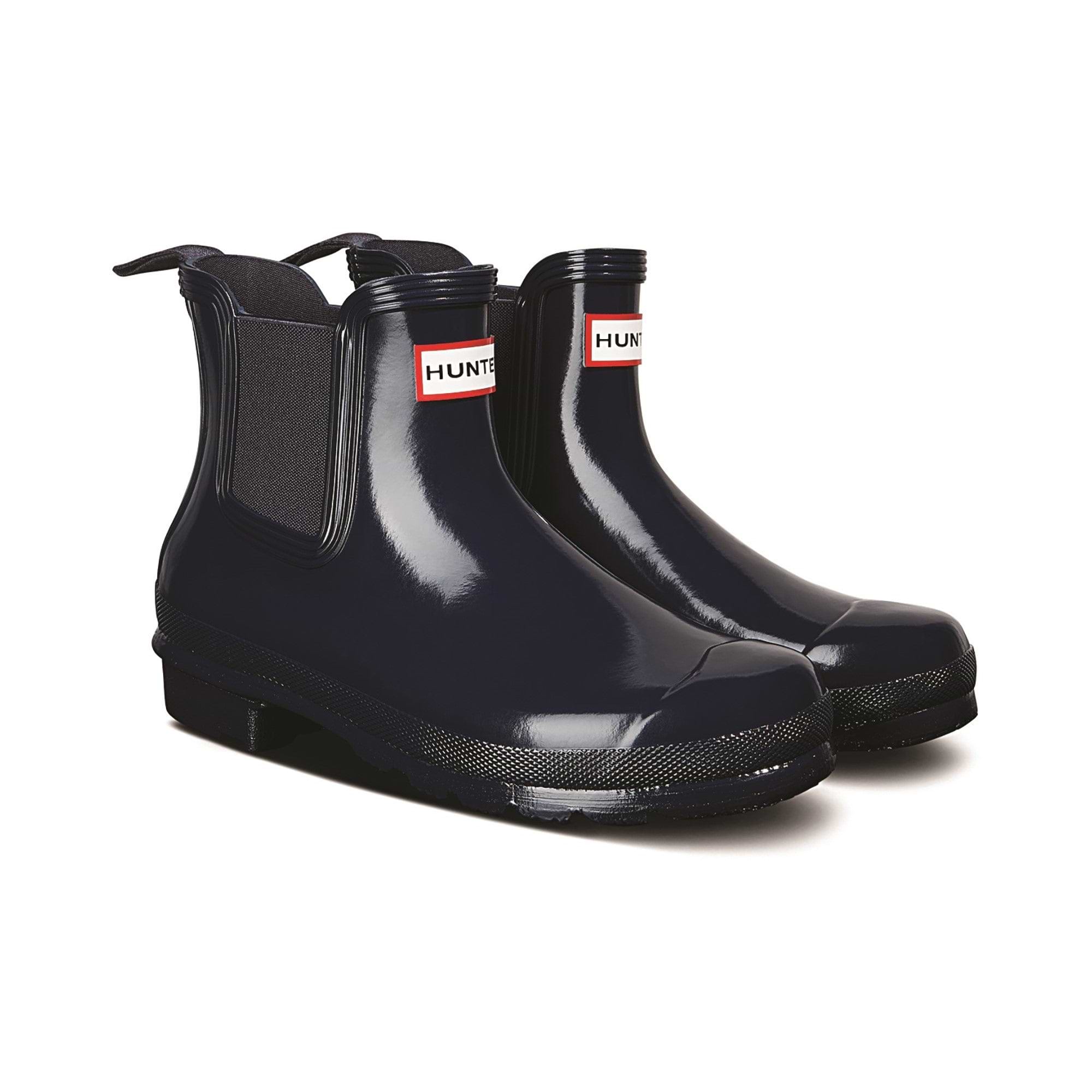 Hunter Original Chelsea Gloss Boot Womens - Navy – TOG24