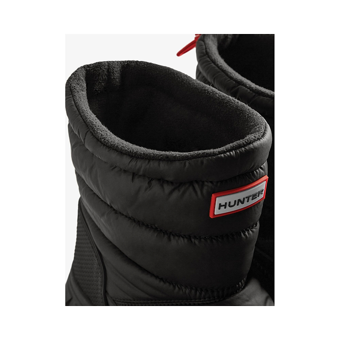 Hunter Intrepid Short Mens Snow Boot - Black