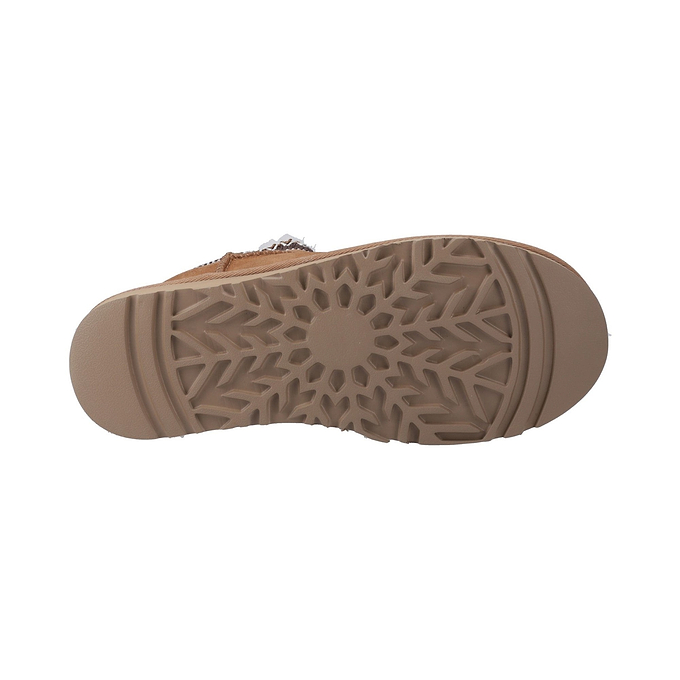 Hush Puppies Sloane Bootie Slipper Womens - Tan